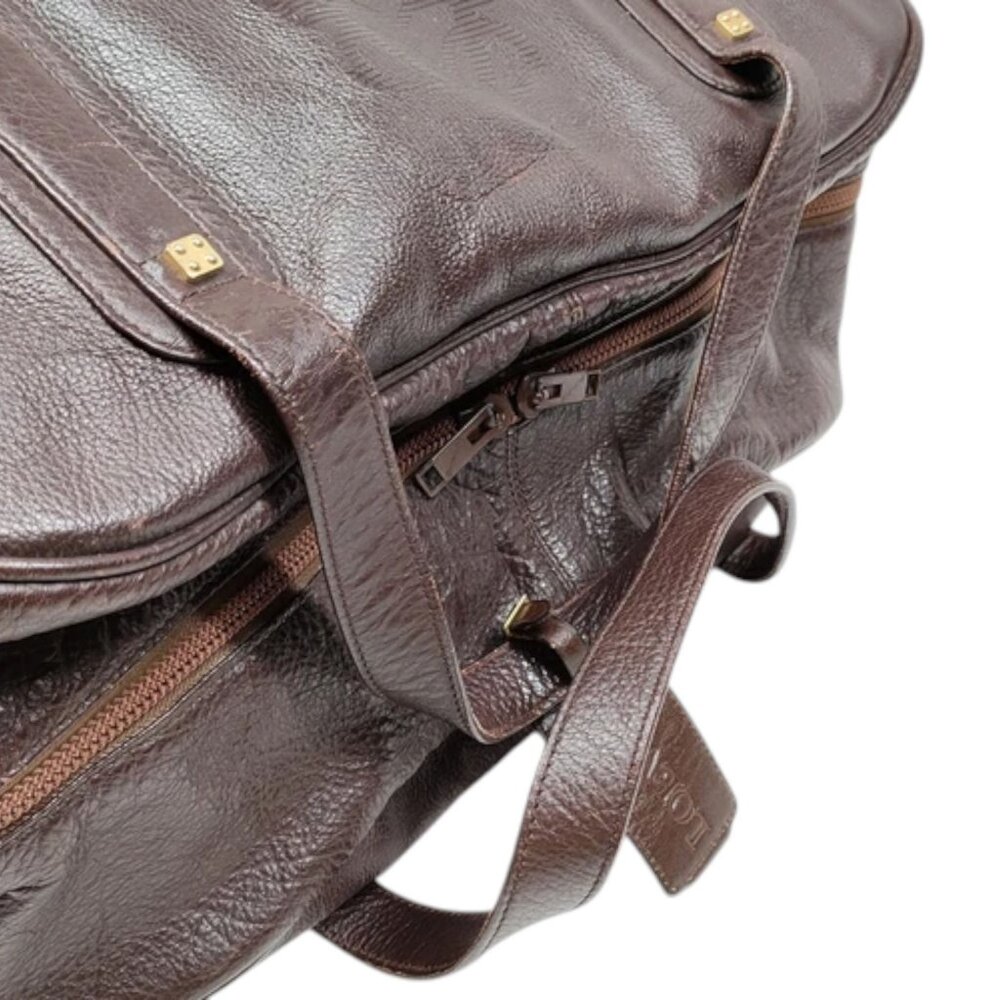 216245BO (L3) Loewe Hand Bag Brown Leather - Picture 2 of 9